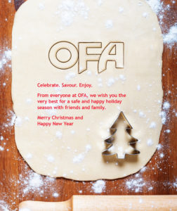 OFA wishes everyone a safe and happy holiday season