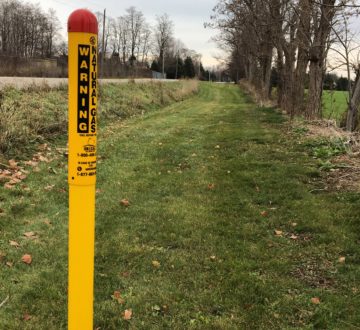 natural gas line