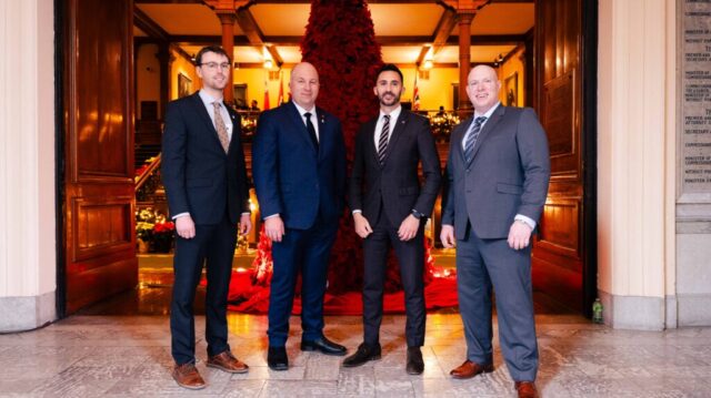 Dean Orr, Drew Spoelstra, Stephen Lecce, Greg Dietrich-4