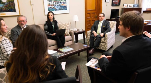 OFA and Young Leaders with MPP Mike Shreiner-2